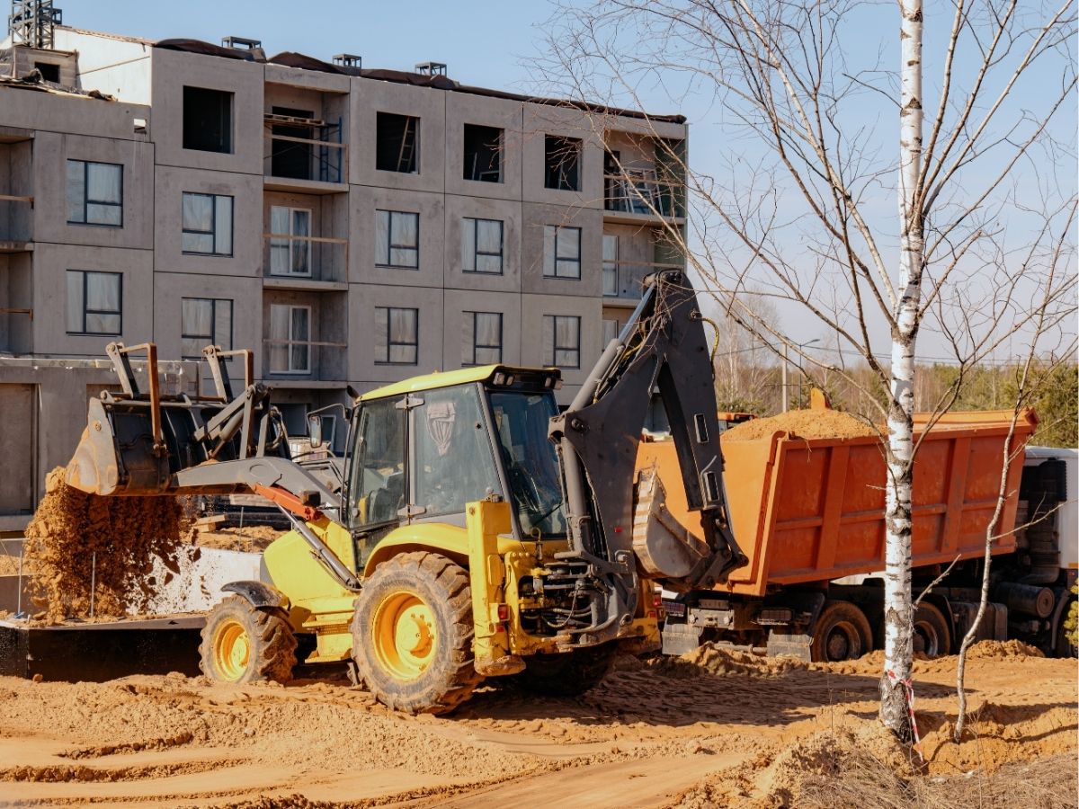 excavation sur la Rive-Sud de Montréal